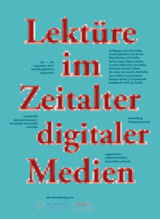 Literatursymposium „Lektüre im Zeitalter digitaler Medien“