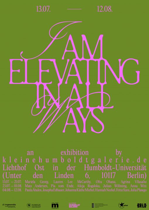 I am Elevating in all Ways